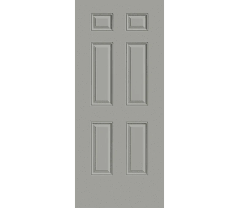 Lexington 6 Panel Steel Entry Door