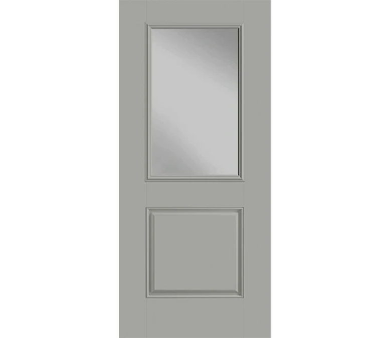 Lexington Half Light 1 Panel Fiberglass Entry Door